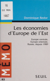 E-book, Les Économies d'Europe de l'Est : Europe centrale, Europe orientale, Russie depuis 1989, Seuil (réédition numérique FeniXX)