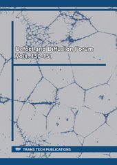 eBook, Defect and Diffusion Forum, Trans Tech Publications Ltd