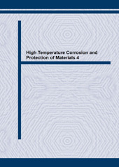 E-book, High Temperature Corrosion and Protection of Materials 4, Trans Tech Publications Ltd