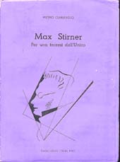 E-book, Max Stirner : per una teoresi dell'unico, Ciaravolo, Pietro, Cadmo