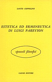 E-book, Estetica ed ermeneutica di Luigi Pareyson, Coppolino, Santo, Cadmo
