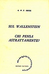 E-book, Sul Wallenstein, Chi pensa astrattamente?, Cadmo