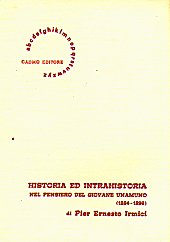 E-book, Historia ed intrahistoria nel pensiero del giovane Unamuno, 1884-1896, Irmici, Pier Ernesto, Cadmo