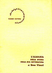 E-book, L'Alsazia nella storia della sua letteratura, Vicari, Eros, Cadmo