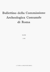 Fascicule, Bullettino della commissione archeologica comunale di Roma : XCIX, 1998, "L'Erma" di Bretschneider