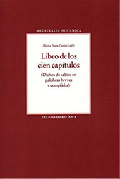 E-book, Libro de los cien capítulos : dichos de sabios en palabras breves e complidas, Iberoamericana  ; Vervuert