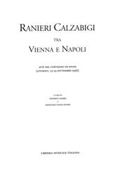 Capitolo, L'estetica di Ranieri de' Calzabigi, Libreria musicale italiana