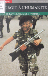 E-book, Le droit à l'humanité, contre la violence des hommes : Ouvrage coordonné à partir de textes de la collection "Morales", Autrement (réédition numérique FeniXX)