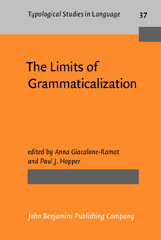 E-book, The Limits of Grammaticalization, John Benjamins Publishing Company