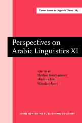 eBook, Perspectives on Arabic Linguistics, John Benjamins Publishing Company