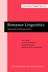 eBook, Romance Linguistics, John Benjamins Publishing Company