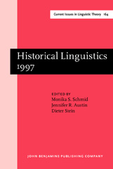 eBook, Historical Linguistics 1997, John Benjamins Publishing Company