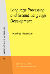 E-book, Language Processing and Second Language Development, John Benjamins Publishing Company