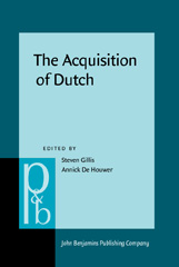 E-book, The Acquisition of Dutch, John Benjamins Publishing Company