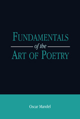 E-book, Fundamentals of the Art of Poetry, Mandel, Oscar, Bloomsbury Publishing