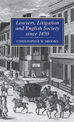 E-book, Lawyers, Litigation & English Society Since 1450, Brooks, Christopher, Bloomsbury Publishing