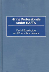 E-book, Hiring Professionals Under NAFTA, Etherington, David, Bloomsbury Publishing