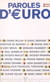 eBook, Paroles d'euro : Entretiens, Cherche midi (réédition numérique FeniXX)
