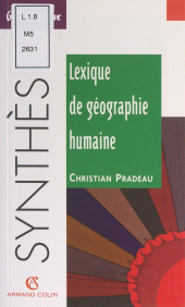 E-book, Lexique de géographie humaine, Armand Colin (réédition numérique FeniXX)
