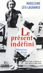 E-book, Le présent indéfini : Mémoires d'une vie, Léo-Lagrange, Madeleine, Corsaire Éditions