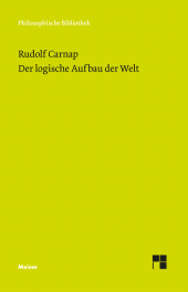E-book, Der logische Aufbau der Welt, Felix Meiner Verlag
