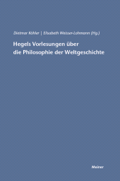 E-book, Hegels Vorlesungen über die Philosophie der Weltgeschichte, Felix Meiner Verlag