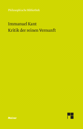 E-book, Kritik der reinen Vernunft, Felix Meiner Verlag