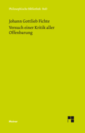 E-book, Versuch einer Kritik aller Offenbarung (1792), Felix Meiner Verlag