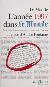 E-book, L'année 1997 dans Le Monde : Les principaux événements en France et à l'étranger, Gallimard (réédition numérique FeniXX)