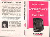 E-book, Appartenance et exclusion, L'Harmattan