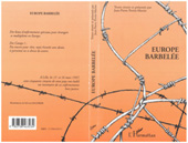 E-book, Europe Barbelée, Perrin-Martin, Jean-Pierre, L'Harmattan