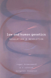 E-book, Law and Human Genetics : Regulating a Revolution, Hart Publishing