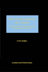 E-book, Droit Communautaire des Contrats, Wolters Kluwer