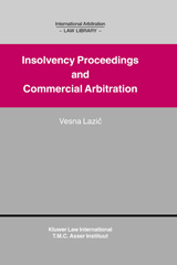 E-book, Insolvency Proceedings and Commercial Arbitration, Wolters Kluwer