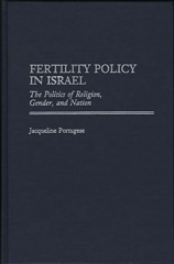 E-book, Fertility Policy in Israel, Portugese, Jacqueline, Bloomsbury Publishing