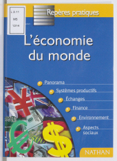 E-book, L'Économie du monde, Nathan (réédition numérique FeniXX)