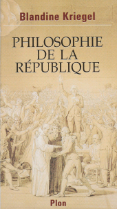 eBook, Philosophie de la République, Plon (réédition numérique FeniXX)