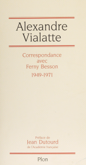 eBook, Correspondance avec Ferny Besson (1949-1971), Plon (réédition numérique FeniXX)
