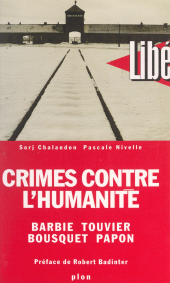 E-book, Crimes contre l'Humanité : Barbie, Touvier, Bousquet, Papon, Plon (réédition numérique FeniXX)