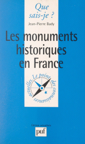 E-book, Les monuments historiques en France, Presses universitaires de France (réédition numérique FeniXX)