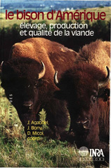 eBook, Le bison d'Amérique : Elevage, production et qualité de la viande, Éditions Quae