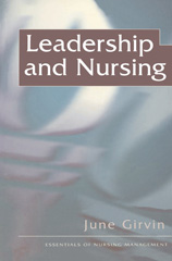 E-book, Leadership and Nursing, Girvin, June, Red Globe Press