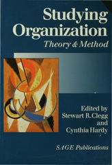 eBook, Studying Organization : Theory and Method, Sage