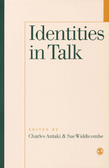 E-book, Identities in Talk, SAGE Publications Ltd