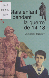 E-book, J'étais enfant pendant la guerre de 14-18, Sorbier (réédition numérique FeniXX)