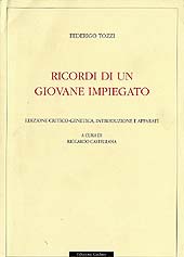 E-book, Ricordi di un giovane impiegato, Tozzi, Federigo, 1883-1920, Cadmo