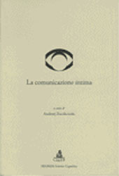 Chapter, La comunicazione intima come creatività, CLUEB