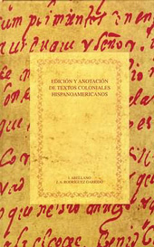 eBook, Edición y anotación de textos coloniales hispanoamericanos, Iberoamericana Vervuert