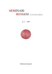 Article, Ancora su gerochia e agerochia (Aristoph. Lys. 980), Edizioni Quasar