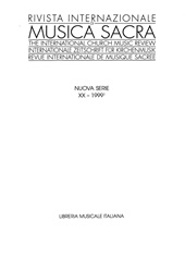 Article, From Mount Sinai to the year 6000 : a study of the interaction of oral tradition and written sources in the transmission of an Ashkenazi liturgical chant (Akdamut), Libreria musicale italiana